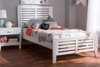 Baxton Studio Kids Room Furniture Platform Beds