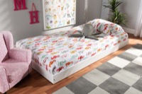 Baxton Studio Payton Modern and Contemporary White-Finished Twin Trundle