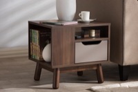 Baxton Studio Bedroom Furniture Nightstands