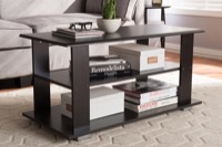 Baxton Studio Bedroom Furniture Beds (Platform) Louvain Series