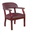 Regency - Ivy League Captain Chair - Burgundy