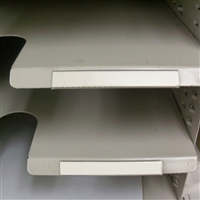 Mailflow Systems Adhesive Label Inserts, White, 3"W x 3/8"H (Fits 90145 Label Holders)