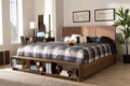 Baxton Studio Bedroom Furniture Beds (Storage)