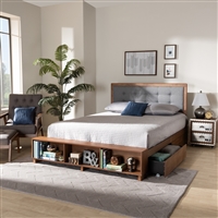 Baxton Studio Bedroom Furniture Beds (Storage)