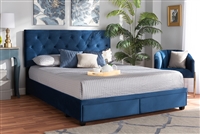 Baxton Studio Bedroom Furniture Beds (Storage)