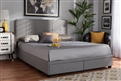 Baxton Studio Bedroom Furniture Beds (Storage)