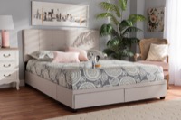 Baxton Studio Bedroom Furniture Beds (Storage)