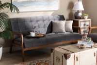 Baxton Studio Living Room Furniture Sofas Allister Series