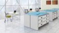 Mayline Techworks Storage Center - Panel Kit - (2 each) 25 1/2"W x 34 7/10"H x 1/2"D Exterior Side Panels -For use with 30"D worksurface