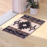 Mohave Collection - Southwestern Style 2' x 3' Area Rug - Brown