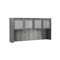 Aberdeen Series 72" Hutch, Glass Doors