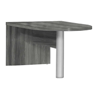 Aberdeen Series 72" Freestanding Peninsula Desk