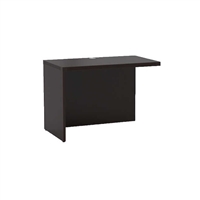Safco Aberdeen Return - 42"W x 24"D x 29 1/2"H - Mocha