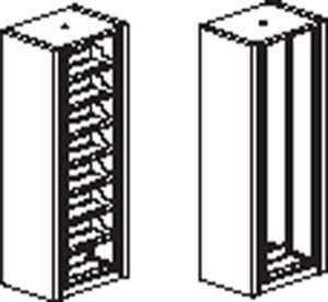 Mayline ARC Rotary File Cabinets - 8-Tier