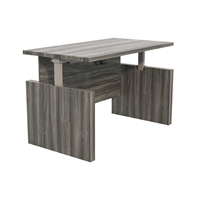 Aberdeen Height-Adjustable Desk, Conference Front Top & Base, 72" W