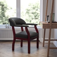 Diamond - Captain's Chair - Black LeatherSoft