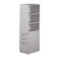 Great Openings Bookcase Tower 1 File 2 Box Drawers - 65 7/8"H