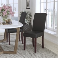Godrich - Contemporary Style Parsons Chair - Black