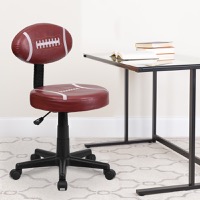 Preston - Sports Inspired Task Chair - Brown