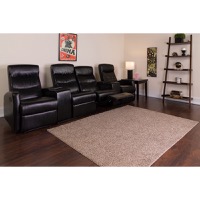 Anetos - Contemporary Theater Seating - Black