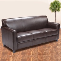 HERCULES Diplomat - Contemporary Style Guest Chair - Brown