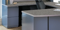 CSII 24"D Credenzas, 72"W x 24"D x 29"H, 1 F/F ped