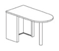 CSII Peninsula Freestanding Tables, 72"W x 24"D x 29"H
