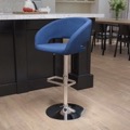 Fabric Adjustable Height Barstools
