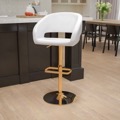Vinyl Adjustable Height Barstools