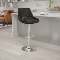 Vinyl Adjustable Height Barstools