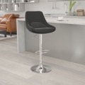 Fabric Adjustable Height Barstools
