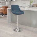 Fabric Adjustable Height Barstools