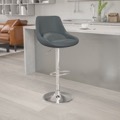 Vinyl Adjustable Height Barstools