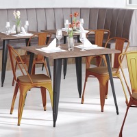 Metal Colorful Restaurant Chairs