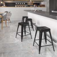 Metal Colorful Restaurant Counter Stools