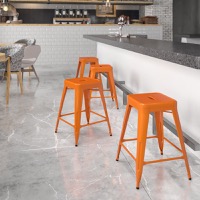 Metal Colorful Restaurant Counter Stools