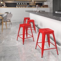 Metal Colorful Restaurant Counter Stools