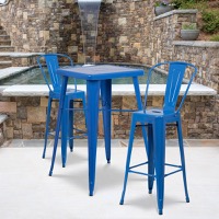Metal Colorful Bar Table and Stool Sets