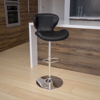 Vinyl Adjustable Height Barstools