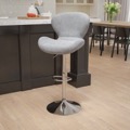 Fabric Adjustable Height Barstools