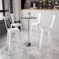 Chad - Cocktail Table - Clear Top/Chrome Frame