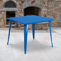 Metal Colorful Restaurant Tables