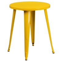 Metal Colorful Restaurant Tables