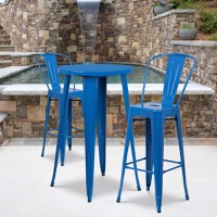 Metal Colorful Bar Table and Stool Sets