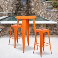 Metal Colorful Bar Table and Stool Sets