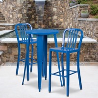 Metal Colorful Bar Table and Stool Sets