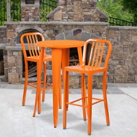 Metal Colorful Bar Table and Stool Sets