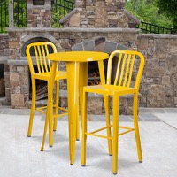 Metal Colorful Bar Table and Stool Sets