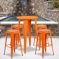 Metal Colorful Bar Table and Stool Sets