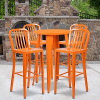 Metal Colorful Bar Table and Stool Sets
